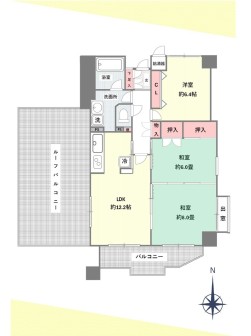 ◆ ルーフバルコニー付・角部屋 ◆ グリーンパーク谷塚Ⅰ ◆